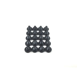 Gun Guy Gear - Machine Screws - Black Finish 20 Pk Leathercraft & Kydex Holster Screws (1/4")