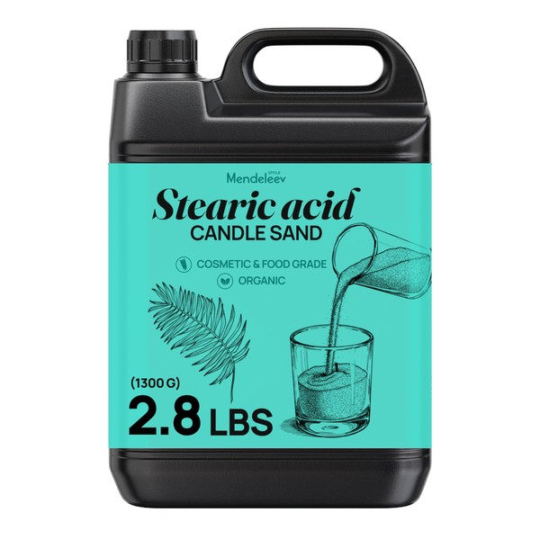 2.8 LB Stearic Acid for Candle Making, Soap Making, Lotion