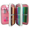 Depesche Miss Melody 13692 Triple Pencil Case with Horse Head