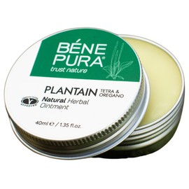Bene Pura Trust Nature BenePura Plantain Ointment, Natural Ointment for Itching, Rashes and Mosquito Bites, 40 ml