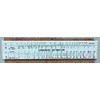 Concrete Estimator Slide Ruler 200 Yard Volume Calculator Made of