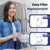 FrigiLife 5231JA2002A Water Filter Replacement for LG LT500P, GEN11042FR-08, ADQ72910911,