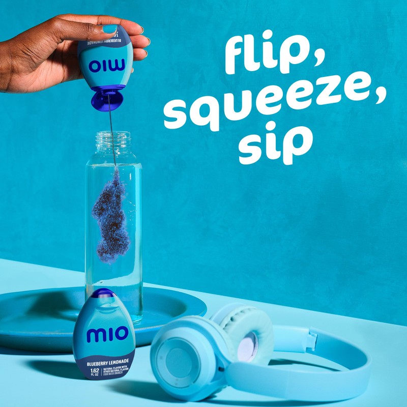 MiO Energy Liquid Water Enhancer,1.62 Fluid Ounce. Blueberry Lemonade, (Pack