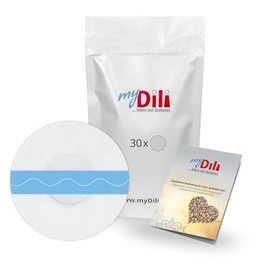 Plaster Overpatches for FreeStyle Libre 2 Sensor DiaTape Aqua myDili Size 30 Pieces