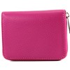 modamoda de - P04 Italian Women's Wallet Real Leather Short,