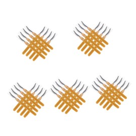 FRCOLOR Sets Luxury Eyelash Brush Set Mascara Wands Lash Wand Brow Brush Eyelash Applicator Comb Stylish Makeup Tools Pcs