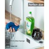 Zoeeker Kitchen Sponge Holder, Ceramic Dish Sponge Holder Sponge Organizer