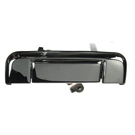 TRQ Tailgate Tail Gate Handle Chrome Metal Rear Compatible with 89-95 Toyota Pickup Truck