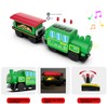 Battery Operated Locomotive Train Set for Wooden Train Tracks,Powerful Engine