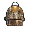 Showudesigns Forest Deer Backpack Purse for Women Mini Backpack with