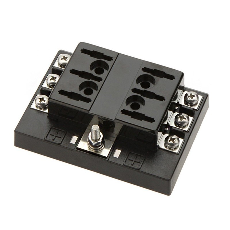 Ronben 6 Way Circuit 32V DC Blade Fuse Box Block