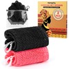 Homgaty African Net Sponge 2 Pack - Exfoliating Bath Sponge