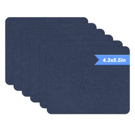 Azobur Azobur Sofa Fabric Repair Patch, 6 Piece Microfiber Patches, Self Adhesive Fabric Sofa Patch Repair Fabric, Luxurious Look, Quick Fix Sofa.Dark Blue