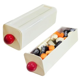 Ouliget Hanging Coffee Pod Drawer,Espresso Coffee Organizer Storage Box,Coffee Maker Machine Stand for Coffee Supplies Coffee Spoon Filter Paper,Home Kitchen Counter Organizer