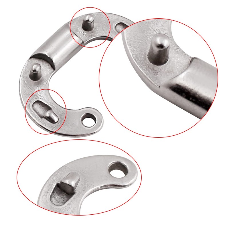 SHENGHUISS Heavy Duty Chain Link Connector, 316 Stainless Steel Marine