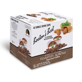 Toasted Almond Gourmet Coffee by Bostons Best for - 42 Cups Coffee
