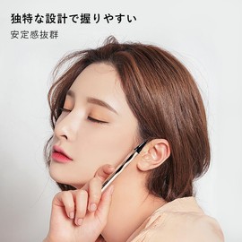 novo 3D Eyeliner, 0.03 oz (0.8 g), Genuine Product, 1, Waterproof, High Color, Hypoallergenic, 3D Feeling, Easy to Grip, Won't Fall Off, Ultra Fine, Commuting to Work Queen (2# Dark Brown)