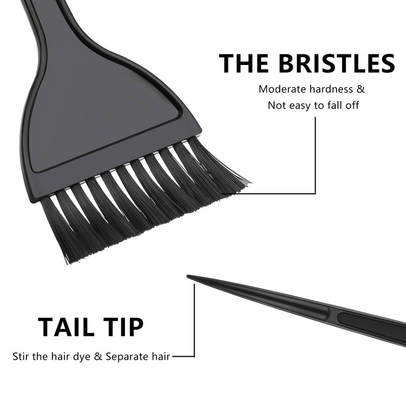 2 Pieces Hair Coloring Brush Hair Dye Tools Set for