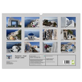 Santorini - Island of Eternal Love (Wall Calendar 2026 DIN A3 Landscape), CALVENDO Monthly Calendar: Sophisticated Photographs of Cristina Wilson on Thira, Islands of the Aegean Sea (CALVENDO Places)