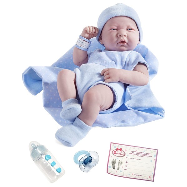 JC Toys Berenguer Boutique La Newborn 14-Inch Life-Like Real Boy