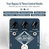 JOYO Fuzz Distortion Guitar Effect Pedal 2 Modes Clipping Circuits