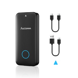 AUCOMM Wireless Android Auto Car Adapter Converts Wired AA 2016+ to Wireless, Plug and Play, 5.8GHz, 60FPS
