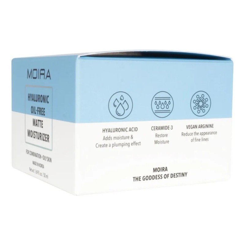 Crema Facial Control Grasa Moira Cosmetics Para Piel Grasa Todo