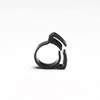 50pieces 1/2 inch Plastic hose Clamp for Drip Irrigation Tubing