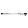 TONE RMFWB-1416 Double Neck Swing Ratchet Glasses Wrench Double Sided