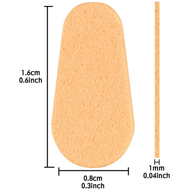 24 Pairs Soft Foam Nose Pads, Self-Adhesive Anti-Slip Eyeglass Nose