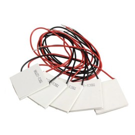 Gatuida 5pcs Thermoelectric Cooler Modules for Efficient Cooling Maximum Temperature for Projects and Refrigeration Applications