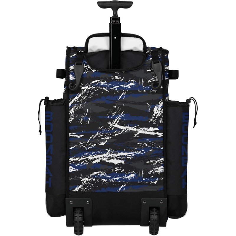 Boombah Rolling Superpack Baseball/Softball Gear Bag - Telescopic Handle -