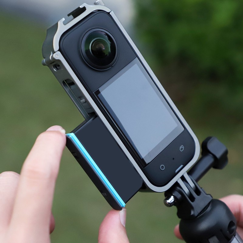 Action Camera Protective Frame Aluminum Alloy Multiple Expansion with Top