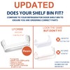 UPGRADE 240323002 Refrigerator Door Shelf Bin Replacement Part, Compatible with