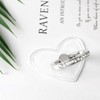 [2 Pack] Transparent Diamond Setting Cell Phone Ring Holder Stand,360