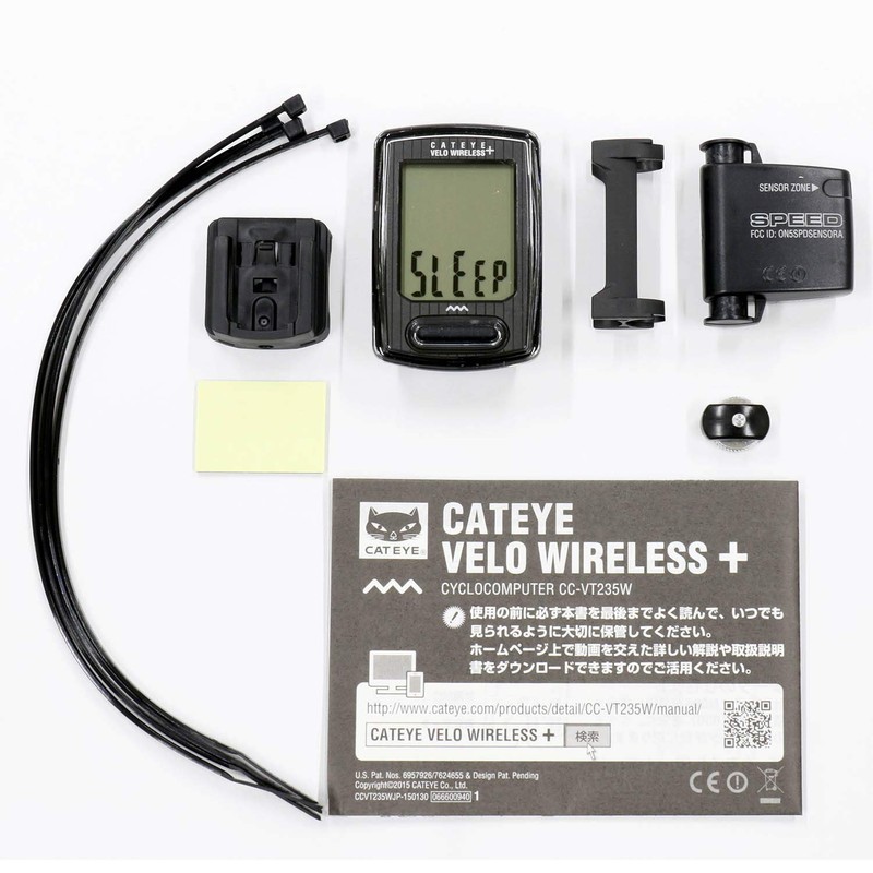 Cat Eye CC - VT235W Velo Wireless Black with Back