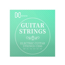 Nirvruxs Electric-Acoustic Guitar Strings - Hex Steel Core + Nickel Winding, String 1 Pack, Warm, Bright, Balanced Acoustic Tone, Anti-Oxidation Coating