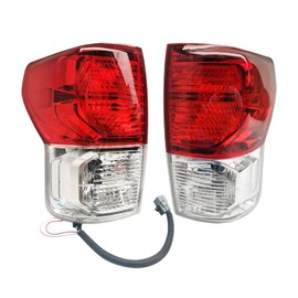 KONKENIE Rear Pair OE Style Tail Light Assembly 815600C090 815500C090 Left Driver & Right Passenger Side Outer Brake Tail Lamp Set for Toyota Tundra 2010-2013 (Pair)