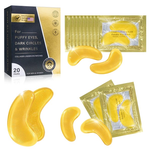 Under Eye Patches for Puffy Eyes and Dark Circles, Eye