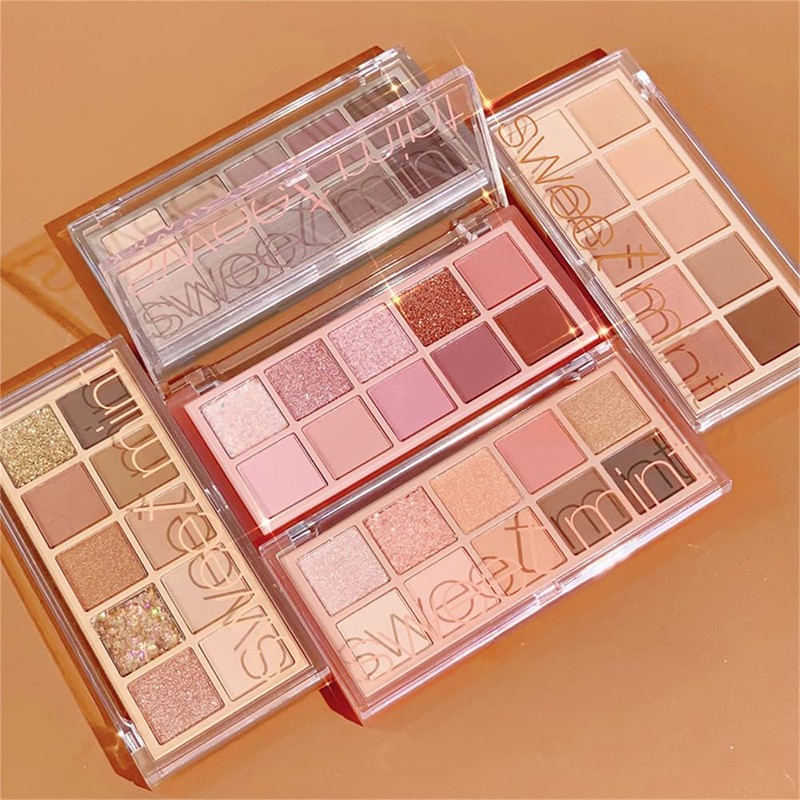 SNS People's Eye Shadow Palette, 10 Colors, Everyday Butterfly Eye