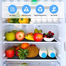 Bocguy Drawer Mat 45 x 500 cm, EVA Non-Slip Mat Drawers Kitchen, Drawer Insert Waterproof & Not for Shelves, Cupboards, Drawers, Fridge