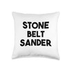 Stone Belt Sander Throw Pillow, 16x16, Multicolor