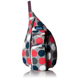 KAVU Mini Rope Bag Cotton Crossbody Sling, Got Dots