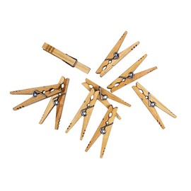 Kevin's Quality Clothespins (Maple, natural) Sold in Sets of 10