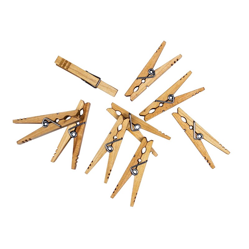 Kevin's Quality Clothespins (Maple, natural) Sold in Sets of 10