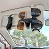 RANGUOWEN Bat Wing Shaped Sunglasses Holders for Car, Visor Accessories,