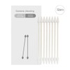 VSGO V-R01E Dust Free Cotton Buds with Paper Sticks, Vacuum