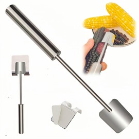 Corn Cob Peeler, Corn Stripper, Corn Peeler for Corn on the Cob, Corn Cob Stripper Tool, Protects Fingers, with Multifunctional Double Hooks, Efficient Design Perfect for Dining Enthusiasts (1pc)