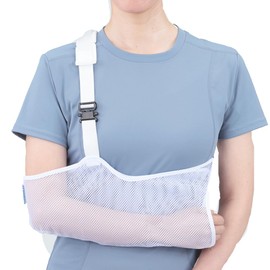 bonbone Arm Sling Support Arm Holder White Free Size