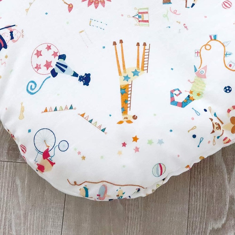 HashkuDe Mayu Double Gauze Cushion, Made in Japan, Washable, Cuddle
